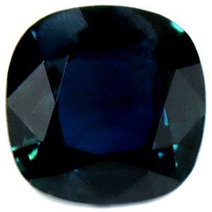 Sapphire Cushion 0.55 carat Blue Photo