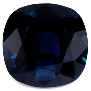 Sapphire Cushion 0.60 carat Blue Photo