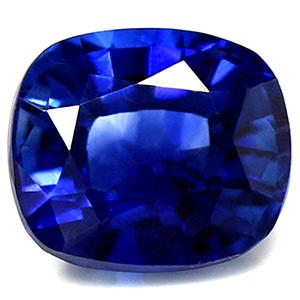 Sapphire Cushion 0.87 carat Blue Photo