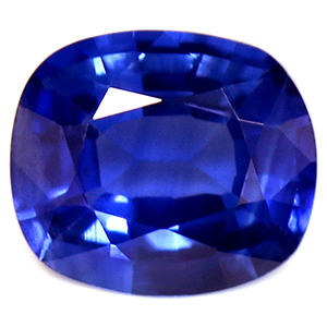 Sapphire Cushion 0.85 carat Blue Photo
