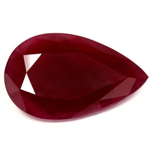 12.22 carat Pear Ruby - Gemstone Thumbnail