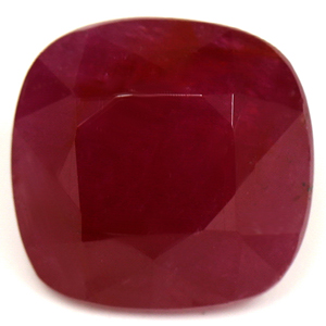Ruby Cushion 2.38 carat Red Photo