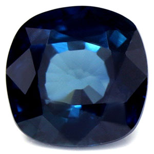 Sapphire Cushion 0.70 carat Blue Photo