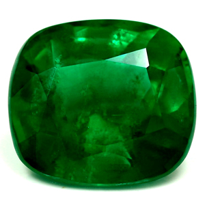 Emerald Cushion 3.84 carat Green Photo