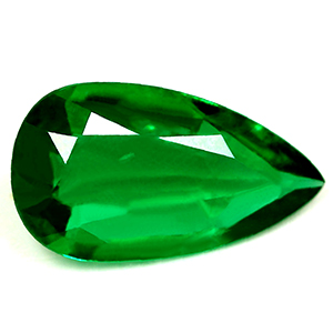 Emerald Pear 0.85 carat Green Photo