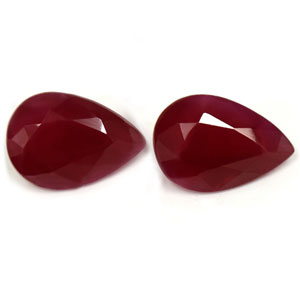 3.14 carat Pear Ruby - Gemstone Thumbnail