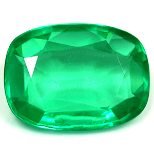 Emerald Cushion 2.43 carat Green Photo