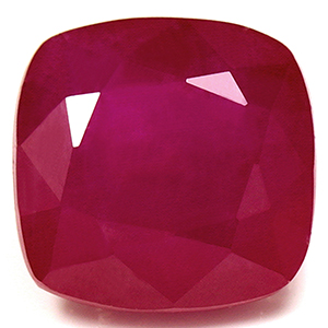 Ruby Cushion 3.47 carat Red Photo