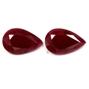 13.80 carat Pear Ruby - Gemstone Thumbnail