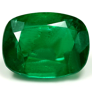 Emerald Cushion 2.72 carat Green Photo