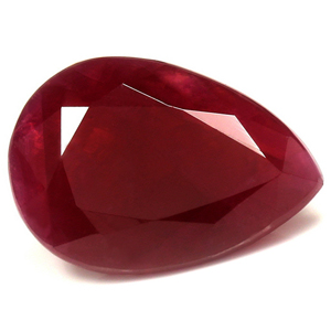 3.78 carat Pear Ruby - Gemstone Thumbnail