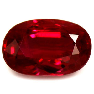 Ruby Oval 0.67 carat Red Photo