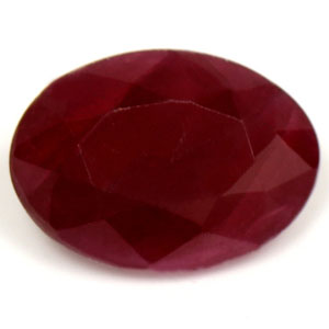 Ruby Oval 0.94 carat Red Photo