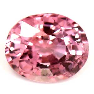 Sapphire Oval 0.60 carat Pink Photo