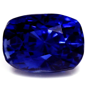 Sapphire Cushion 0.86 carat Blue Photo