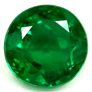 Emerald Round 0.58 carat Green Photo