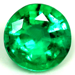 0.34 carat Round Emerald - Gemstone Thumbnail