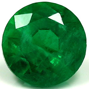 Emerald Round 0.59 carat Green Photo