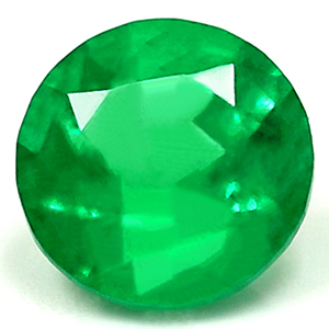 0.45 carat Round Emerald - Gemstone Thumbnail