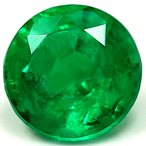 Emerald Round 0.54 carat Green Photo