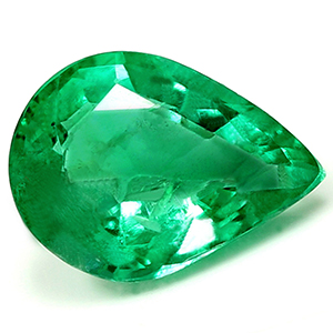 Emerald Pear 0.83 carat Green Photo