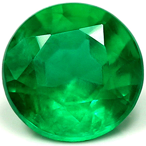 Emerald Round 0.66 carat Green Photo