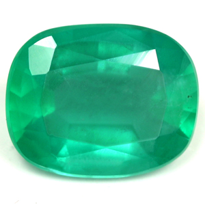 Emerald Cushion 2.73 carat Green Photo