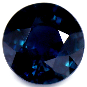 1.25 carat Round Sapphire - Gemstone Thumbnail