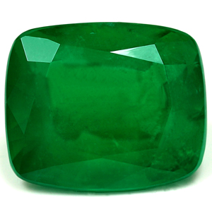 Emerald Cushion 5.38 carat Green Photo