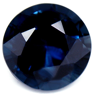 0.89 carat Round Sapphire - Gemstone Thumbnail