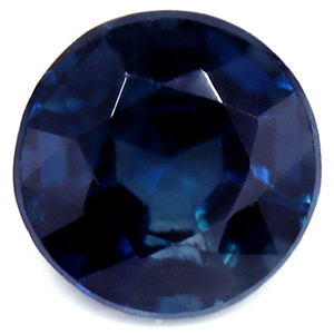 Sapphire Round 0.67 carat Blue Green Photo