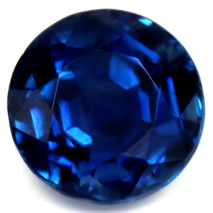 Sapphire Round 0.69 carat Blue Photo