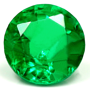Emerald Round 0.55 carat Green Photo