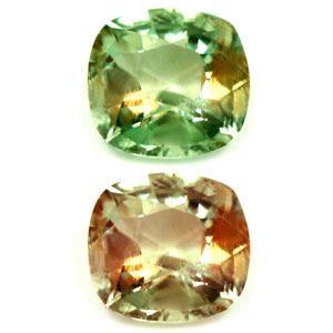 Alexandrite Cushion 0.58 carat Green Photo