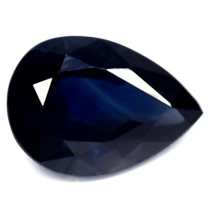 Sapphire Pear 1.21 carat Blue Photo