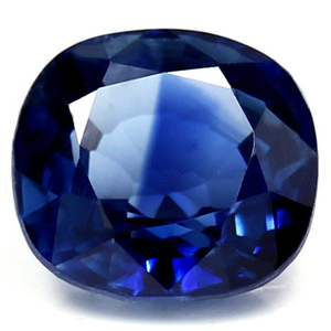 Sapphire Cushion 0.96 carat Blue Photo