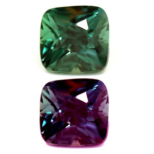 Alexandrite Cushion 0.57 carat Green Photo