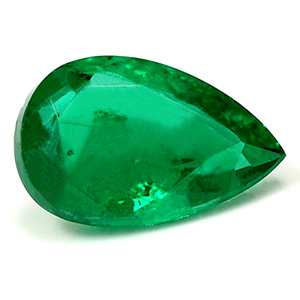 Emerald Pear 0.77 carat Green Photo