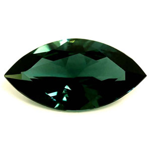 Sapphire Marquise 0.52 carat Blue Green Photo