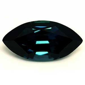 Sapphire Marquise 0.77 carat Blue Green Photo