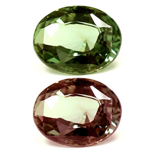 Alexandrite Oval 0.57 carat Green Photo