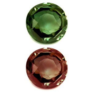Alexandrite Round 0.66 carat Green Photo