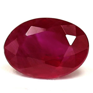 Ruby Oval 0.83 carat Red Photo
