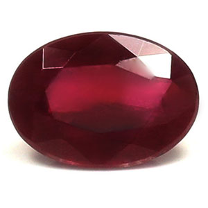 Ruby Oval 0.96 carat Red Photo