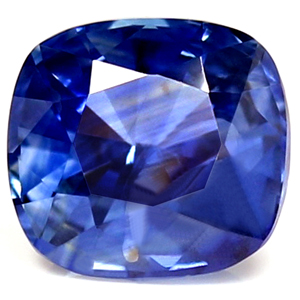 Sapphire Cushion 1.18 carat Blue Photo