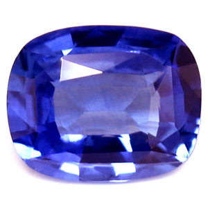 Sapphire Cushion 0.96 carat Blue Photo