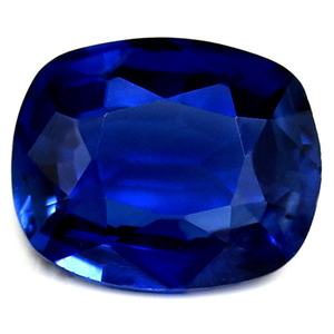 Sapphire Cushion 0.84 carat Blue Photo