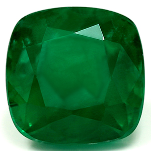 Emerald Cushion 2.66 carat Green Photo