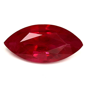 Ruby Marquise 0.99 carat Red Photo