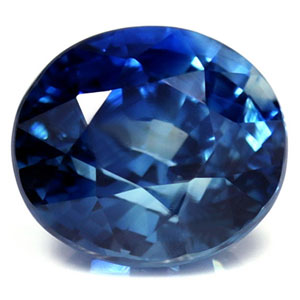 Sapphire Oval 2.08 carat Blue Green Photo